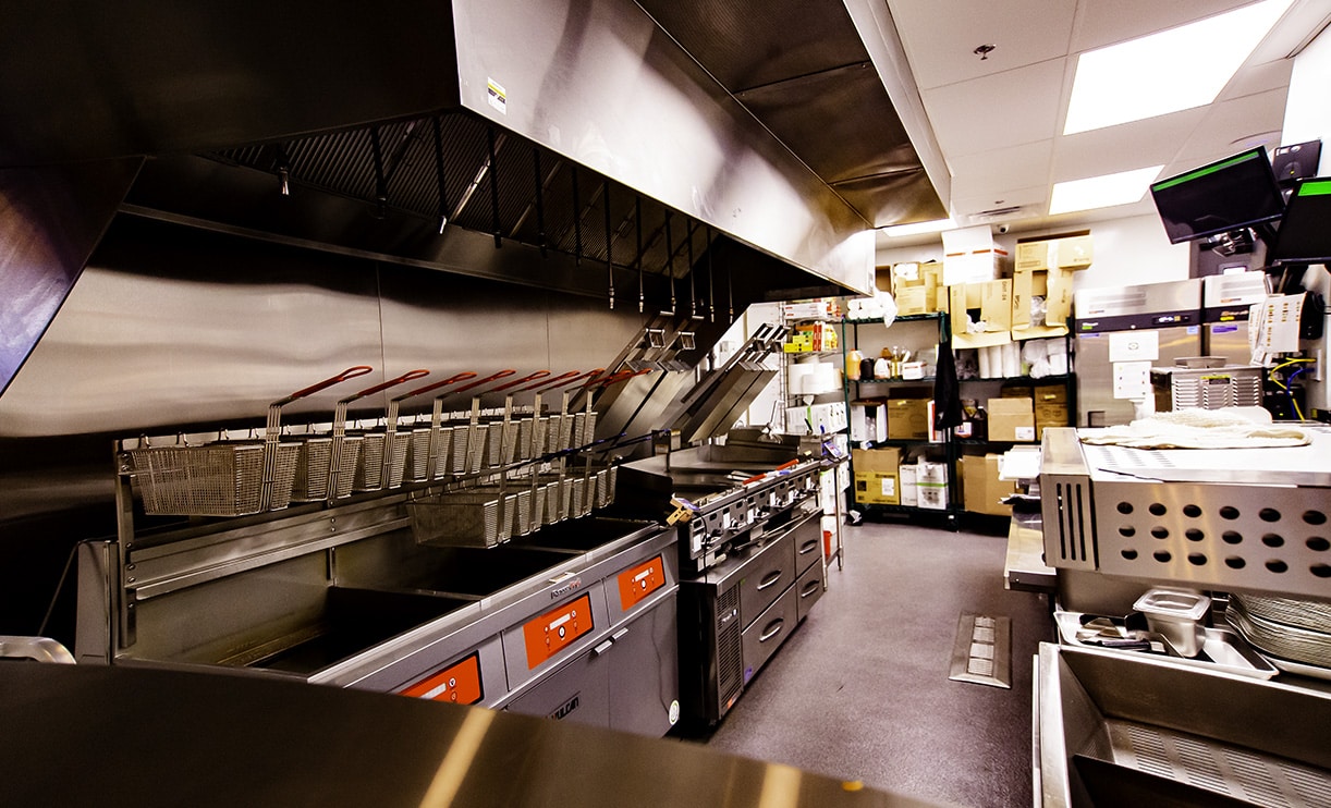 Kalb Industries completed a restaurant tenant improvement for BurgerFi.
