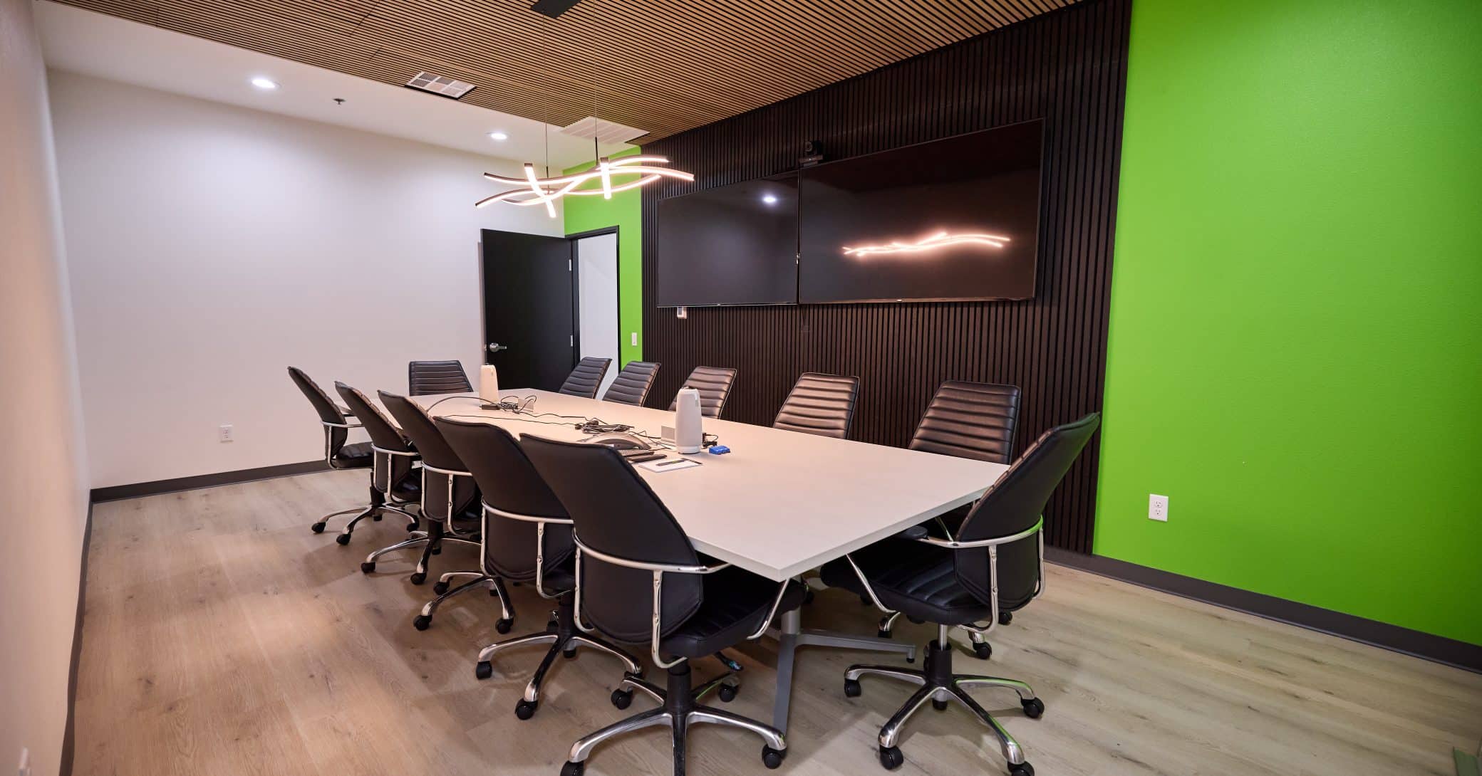 Renovated Office Conference Room by Kalb Industries