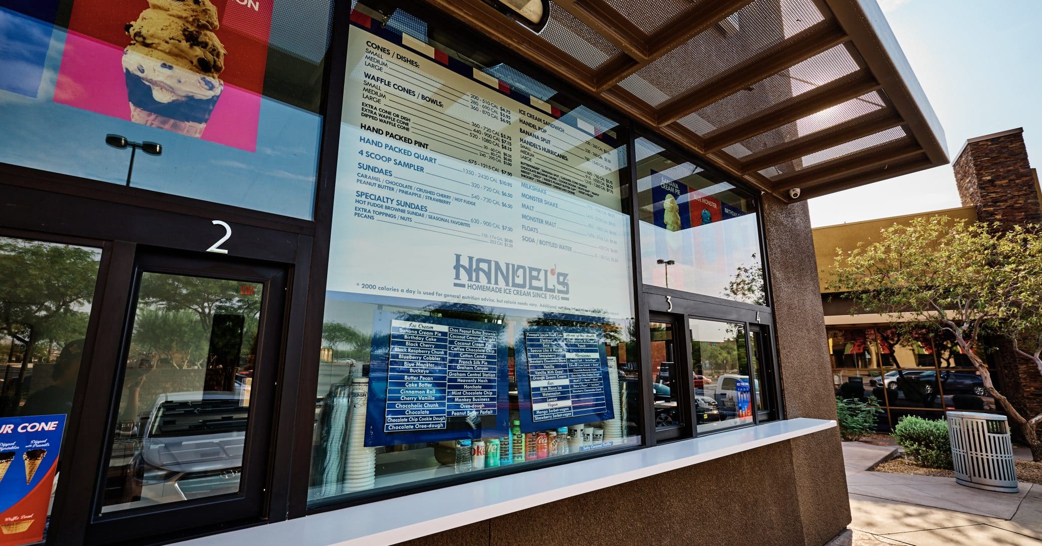 Kalb Industries completed a restaurant tenant improvement for Handel's Homemade Ice Cream.